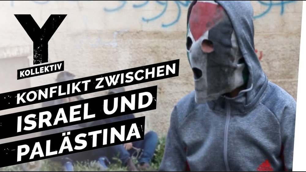 Film still from Palestinians and Israelis – Between the Fronts